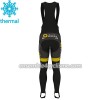 Tenue Maillot M/L + Collant à Bretelles 2017 Direct Energie Hiver Thermal Fleece N001